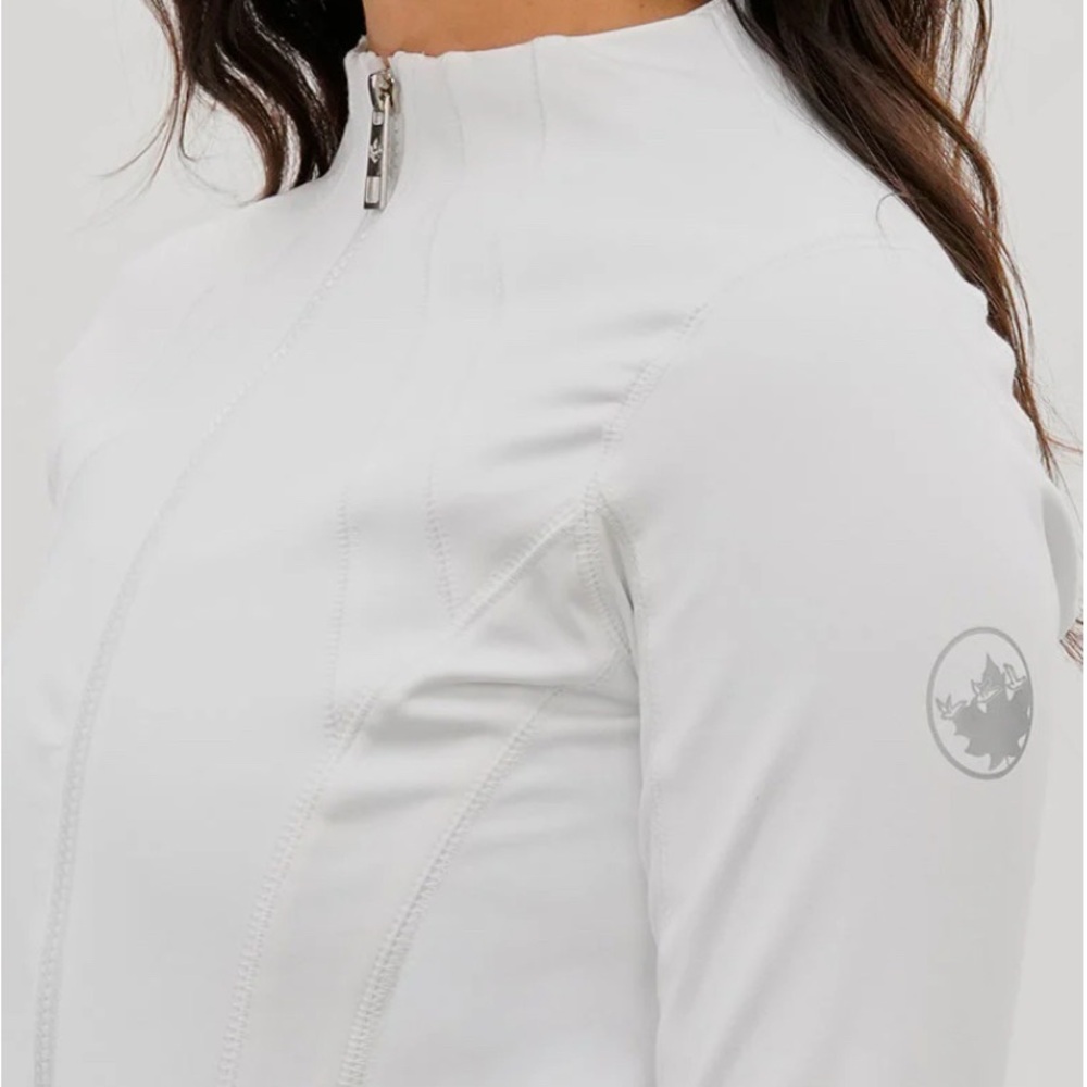 Canada Weather Gear Fitted Yoga Lightweight Jacket moisture Wicking Sz L NWT - Picture 3 of 10
